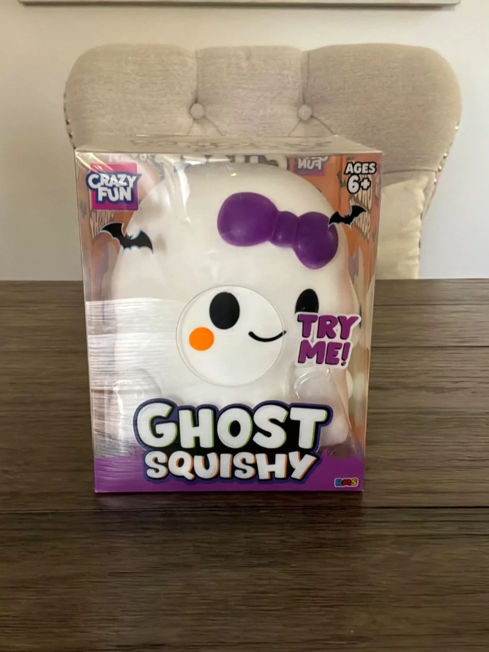 Crazy Fun Ghost Squishy